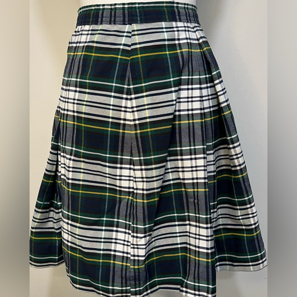 Vintage 80s/90s Royal Park School Uniform Plaid Skirt
